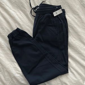 Gap Dark Navy cotton drawstring jogger pant